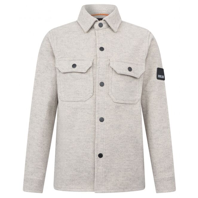 Ravagio Ravagio Tykel W10208 Bruin beige melee Ravagio Tykel W10208 Jongens overhemd lm Bruin bestel je online bij www.bertusmode.nl/