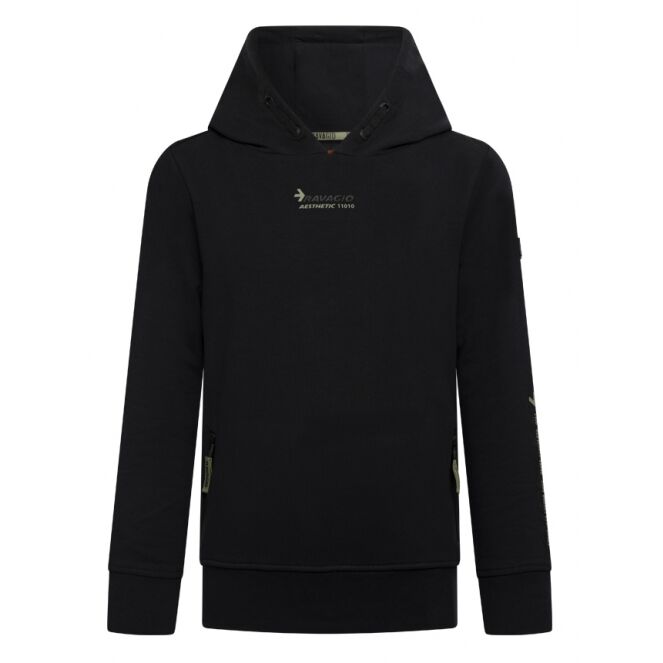 Ravagio Ravagio Ten W10206 Zwart black Ravagio Ten W10206 Jongens sweatshirt Zwart bestel je online bij www.bertusmode.nl/