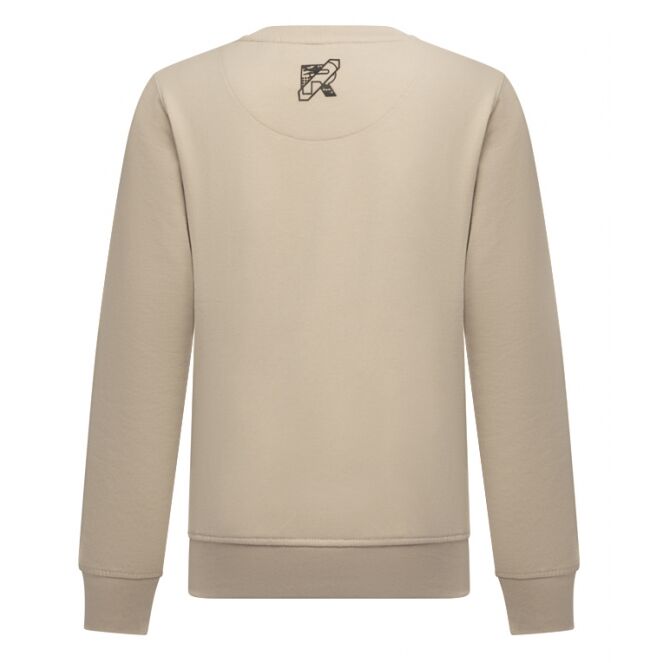 Ravagio Ravagio Togan W10204 Bruin beige Ravagio Togan W10204 Jongens sweatshirt Bruin bestel je online bij www.bertusmode.nl/