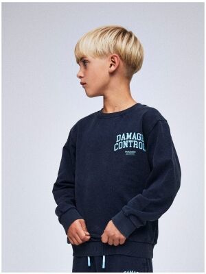 name it name it NKMKENVI LS NREG SWEAT UNB Blauw