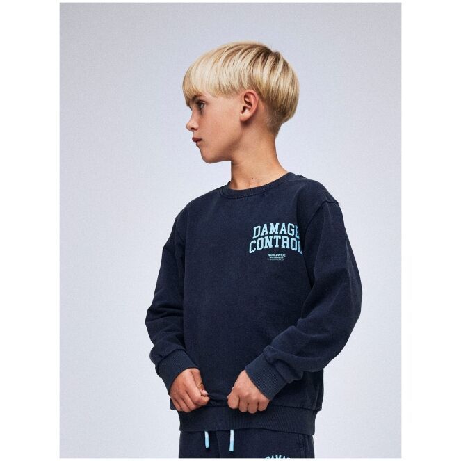 name it name it NKMKENVI LS NREG SWEAT UNB Blauw Navy Blazer name it NKMKENVI LS NREG SWEAT UNB Jongens sweatshirt Blauw bestel je online bij www.bertusmode.nl/