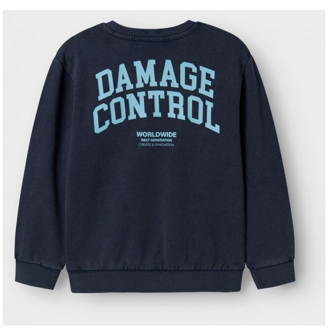 name it name it NKMKENVI LS NREG SWEAT UNB Blauw Navy Blazer name it NKMKENVI LS NREG SWEAT UNB Jongens sweatshirt Blauw bestel je online bij www.bertusmode.nl/