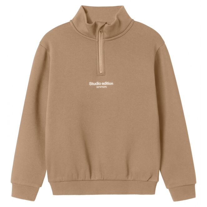 name it name it NKMBRODY LS NREG SWEAT ZIP BRU NOOS Grijs Pure Cashmere name it NKMBRODY LS NREG SWEAT ZIP BRU NOOS Jongens sweatshirt Grijs bestel je online bij www.bertusmode.nl/