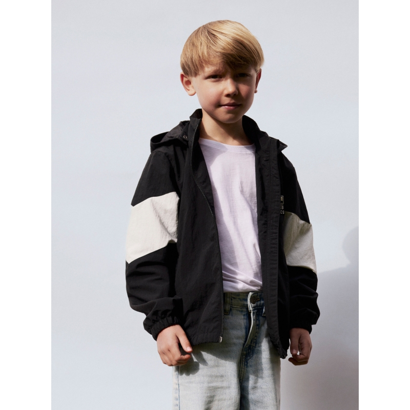 name it NKMMAC JACKET SPORTY jassen Black