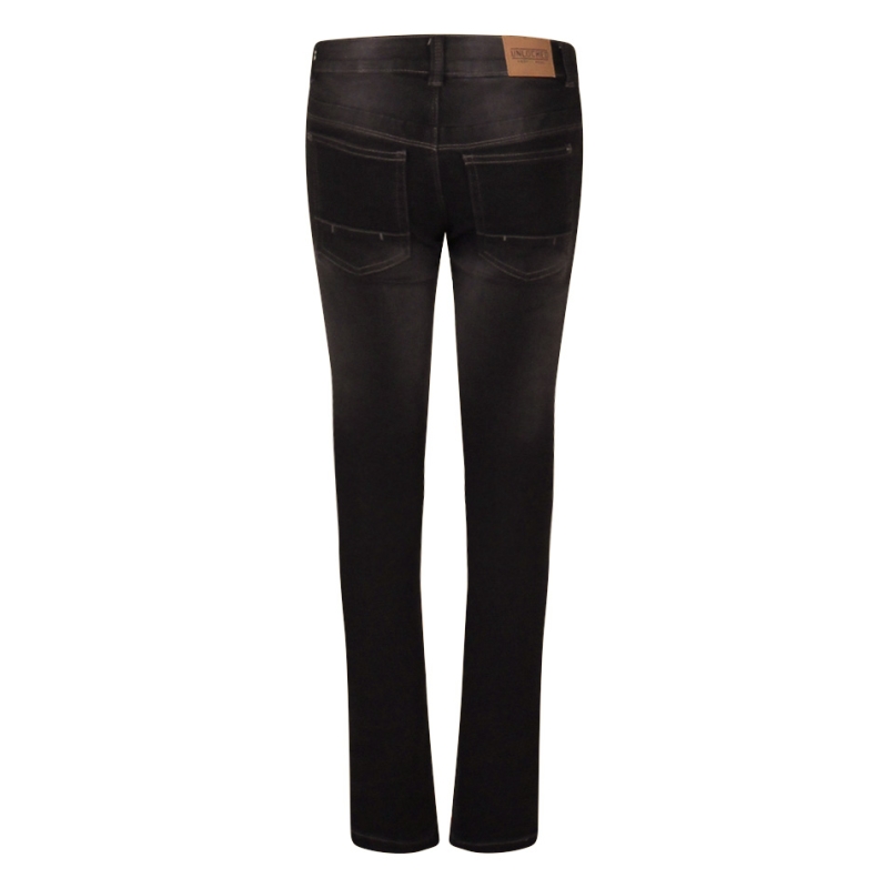 Unlocked 504587BC W10029 lange broeken Denim black