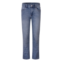 Unlocked 506329B Z10612 lange broeken Denim licht gebleekt