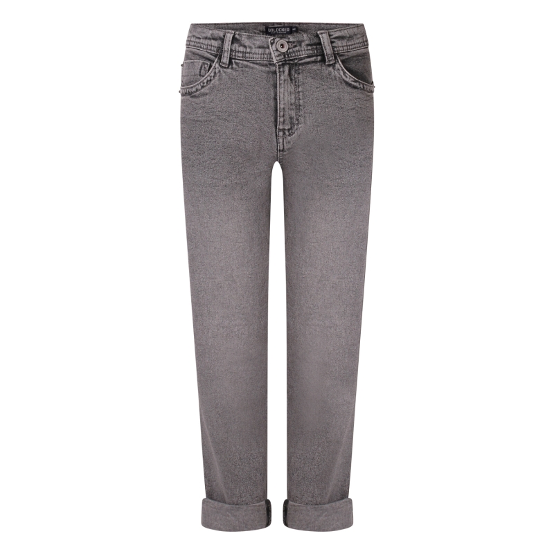 Unlocked Theo W20253 lange broeken Denim grey
