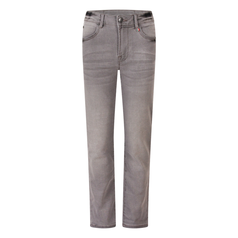 Unlocked 506329B W20266 lange broeken Denim grey
