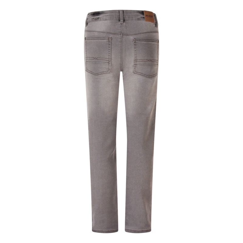 Unlocked 506329B W20266 lange broeken Denim grey