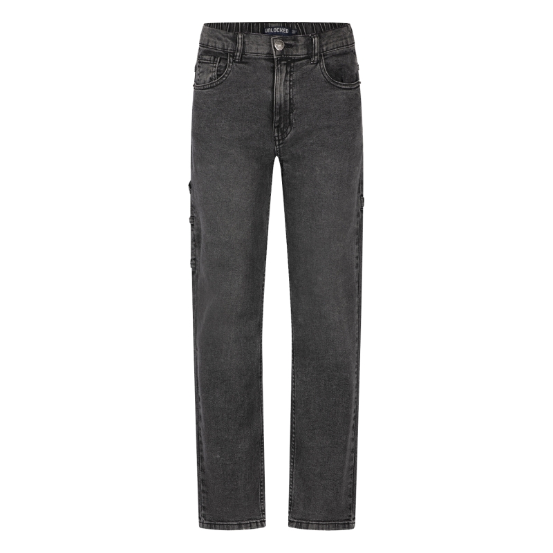 Unlocked 3317200 W20328 lange broeken Denim black