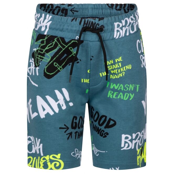 Unlocked Unlocked 3217200 Z10250 Blauw 49.TEAL.S26 Unlocked 3217200 Z10250 Jongens bermuda Blauw bestel je online bij www.bertusmode.nl/