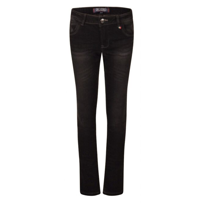 Unlocked Unlocked 504587BC W10029 Zwart black denim Unlocked 504587BC W10029 Jongens lange broek Zwart bestel je online bij www.bertusmode.nl/