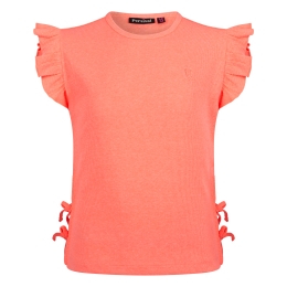Persival 3210624 Z10107 meisjes singlet koraal neon