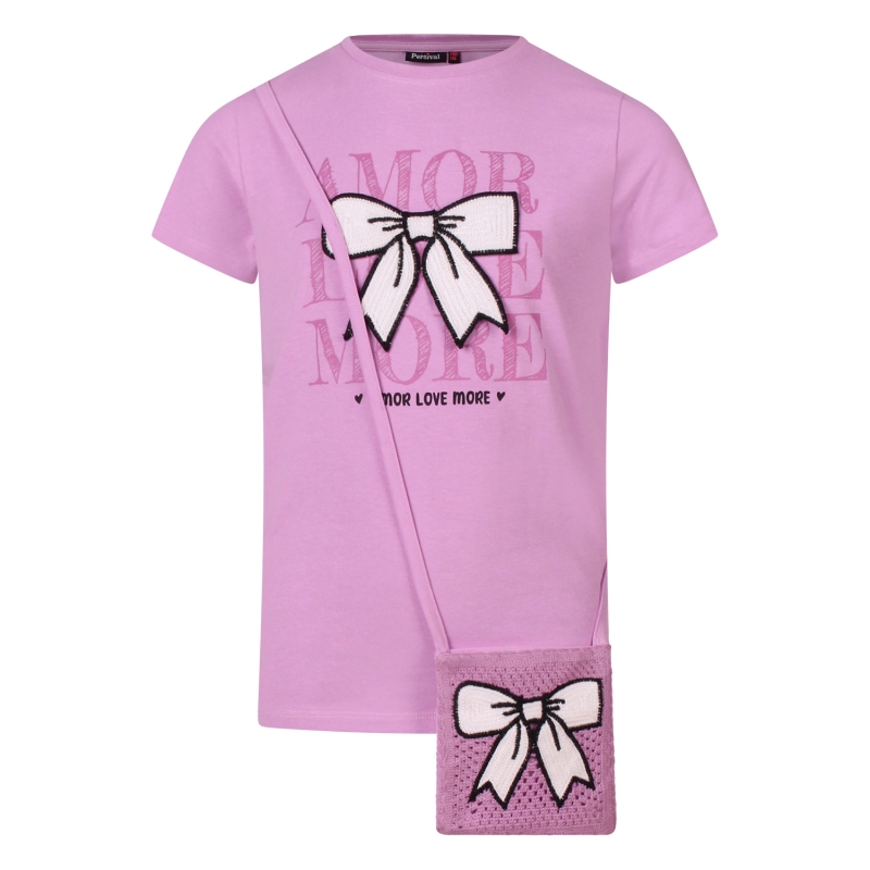 Persival Enjoy bag Z90268 t-shirts korte mouw Lila