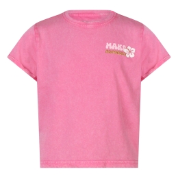 D-zine Marte Z10316 meisjes T-shirt korte mouw Rose