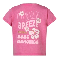 D-zine Marte Z10316 t-shirts korte mouw Rose