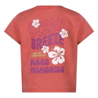 D-zine Marte Z10316 t-shirts korte mouw Mauve