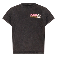 D-zine Marte Z10316 t-shirts korte mouw Zwart