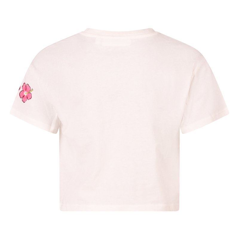 D-zine Real Z10318 t-shirts korte mouw Ecru