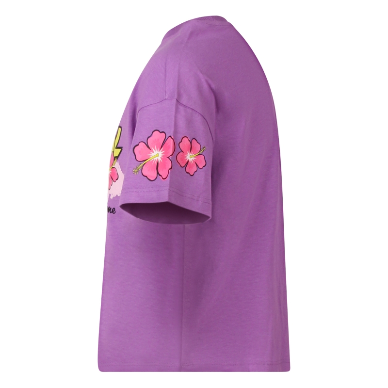 D-zine Real Z10318 t-shirts korte mouw Lila