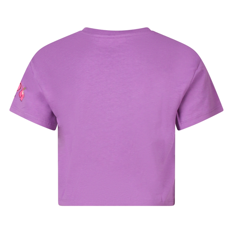 D-zine Real Z10318 t-shirts korte mouw Lila