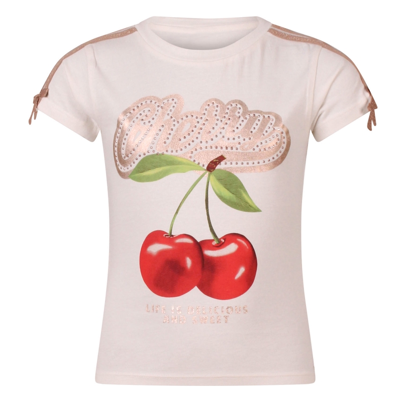 Persival 3210600 Z10003 t-shirts korte mouw Ecru