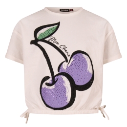 Persival 3210601 Z10004 meisjes T-shirt korte mouw Ecru