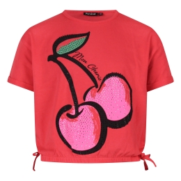Persival 3210601 Z10004 meisjes T-shirt korte mouw Rood