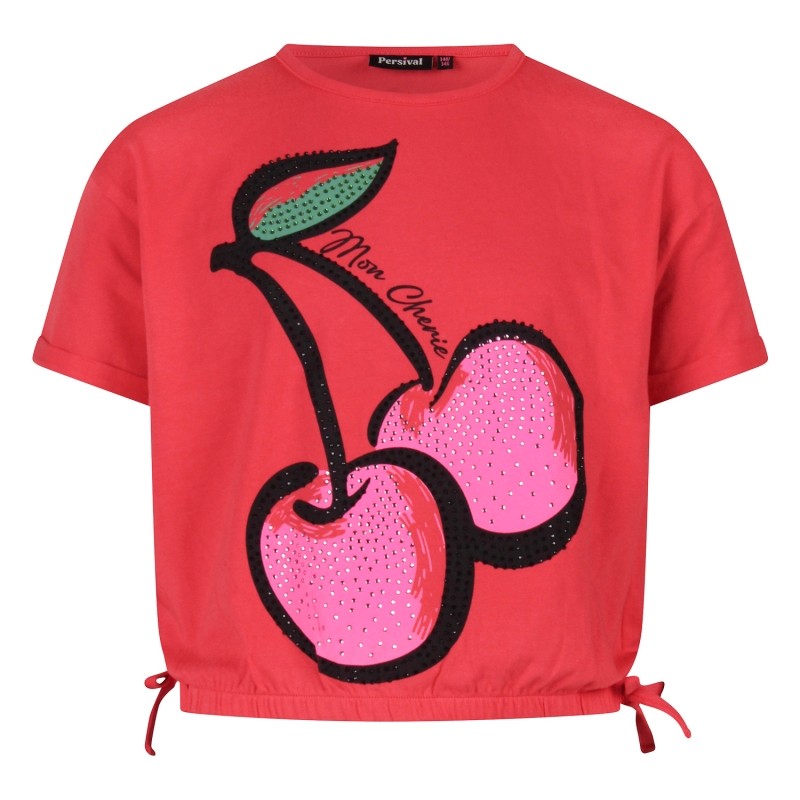 Persival 3210601 Z10004 t-shirts korte mouw Rood