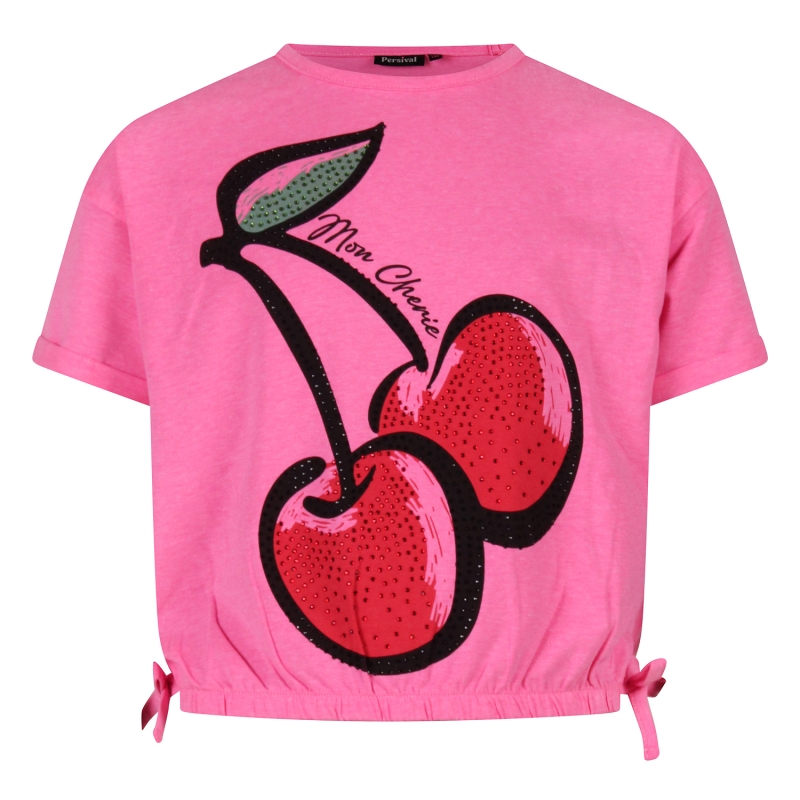 Persival 3210601 Z10004 t-shirts korte mouw Rose fel