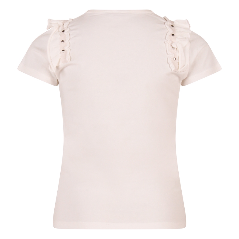 Persival 3210602 Z10007 t-shirts korte mouw Ecru