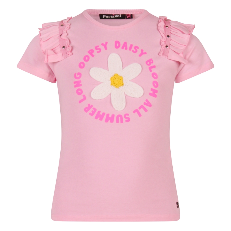 Persival 3210602 Z10007 t-shirts korte mouw Rose