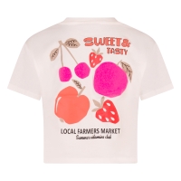 Persival 3210603 Z10008 t-shirts korte mouw Ecru