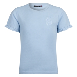 Persival 3210605 Z10019 meisjes T-shirt korte mouw Blauw licht