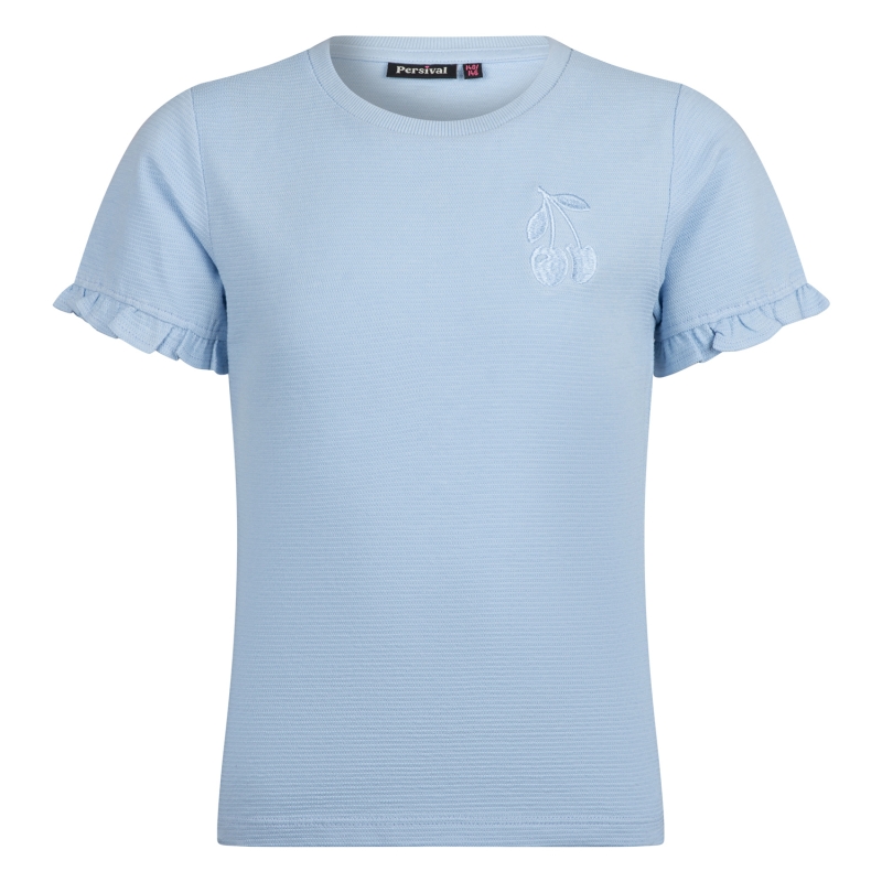Persival 3210605 Z10019 t-shirts korte mouw Blauw licht