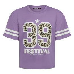 Persival 3210606 Z10021 meisjes T-shirt korte mouw Lila