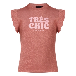 Persival 3210607 Z10027 meisjes T-shirt korte mouw Brons