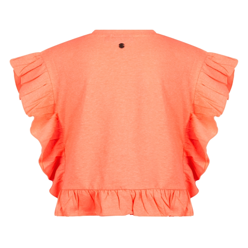 Persival 3210608 Z10028 t-shirts korte mouw koraal neon