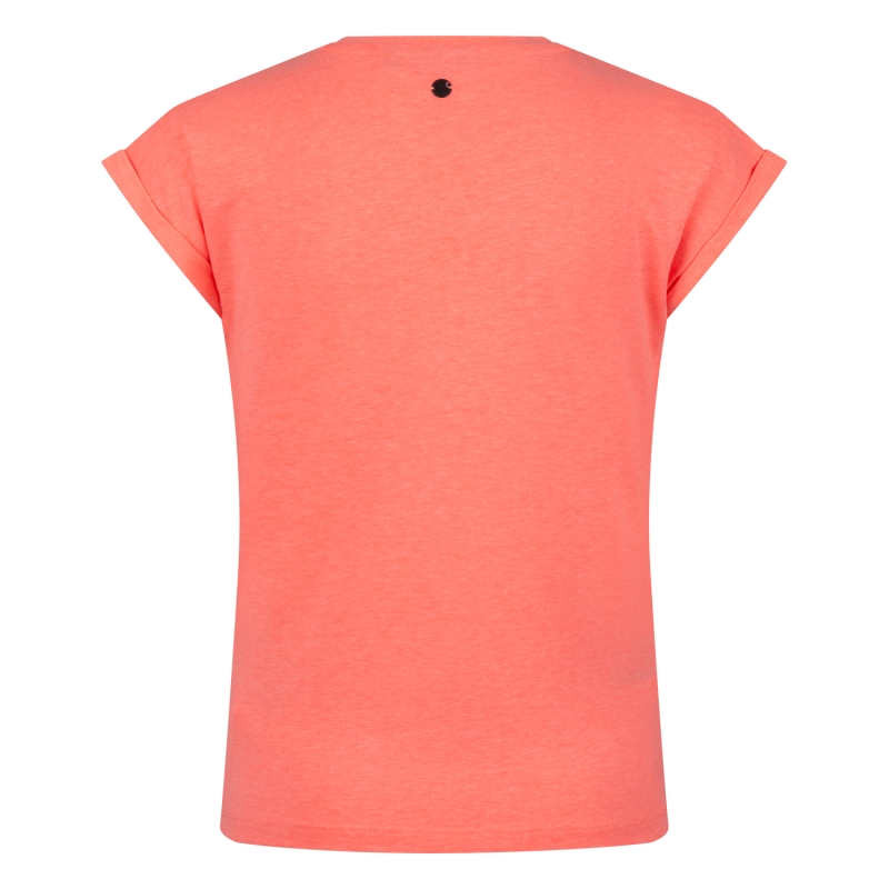 Persival 3210609 Z10029 t-shirts korte mouw koraal neon