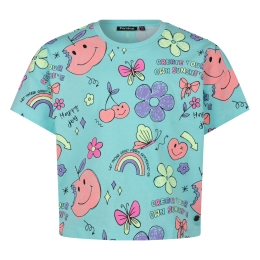 Persival 3210610 Z10030 meisjes Meisjes T-shirt korte mouw Mint