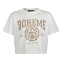 Persival 3210611 Z10048 t-shirts korte mouw Ecru