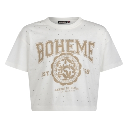 Persival 3210611 Z10048 meisjes T-shirt korte mouw Ecru