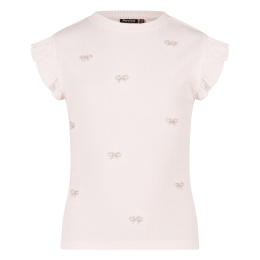 Persival 3210614 Z10052 meisjes T-shirt korte mouw Ecru