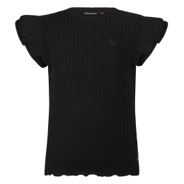 Persival 3210615 Z10054 meisjes Meisjes T-shirt korte mouw Zwart