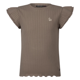 Persival 3210615 Z10054 meisjes Meisjes T-shirt korte mouw Taupe