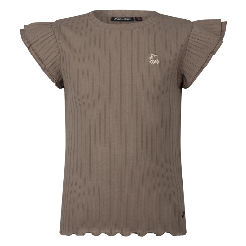 Persival 3210615 Z10054 t-shirts korte mouw Taupe