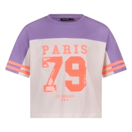 Persival 3210616 Z10090 meisjes Meisjes T-shirt korte mouw Lila