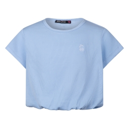 Persival 3210617 Z10093 meisjes T-shirt korte mouw Blauw licht
