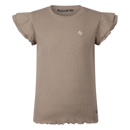 Persival 3210619 Z10095 meisjes T-shirt korte mouw Taupe