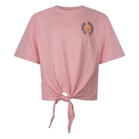 D-zine Abina Z10196 t-shirts korte mouw Rose